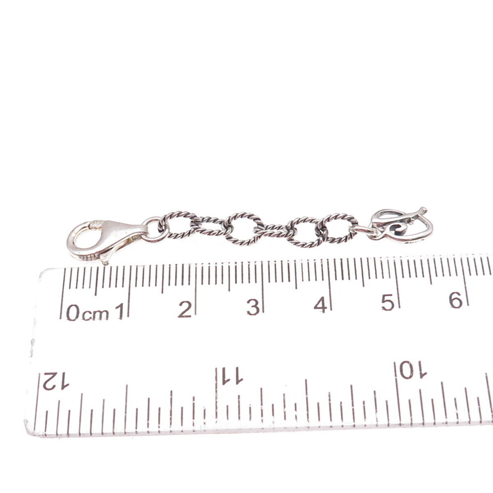 Carolyn Pollack Sterling Silver Vintage Bracelet / Necklace Chain Extension 2" - Picture 3 of 10
